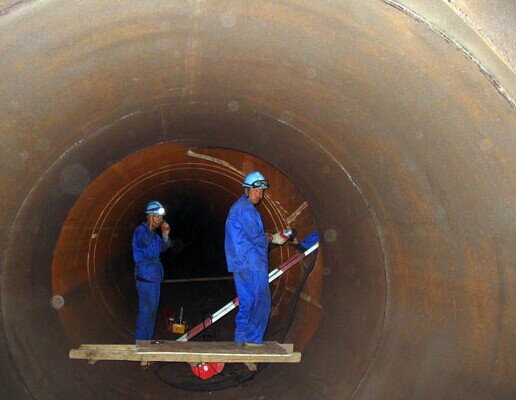 管道內(nèi)壁的防腐聚脲噴涂案例